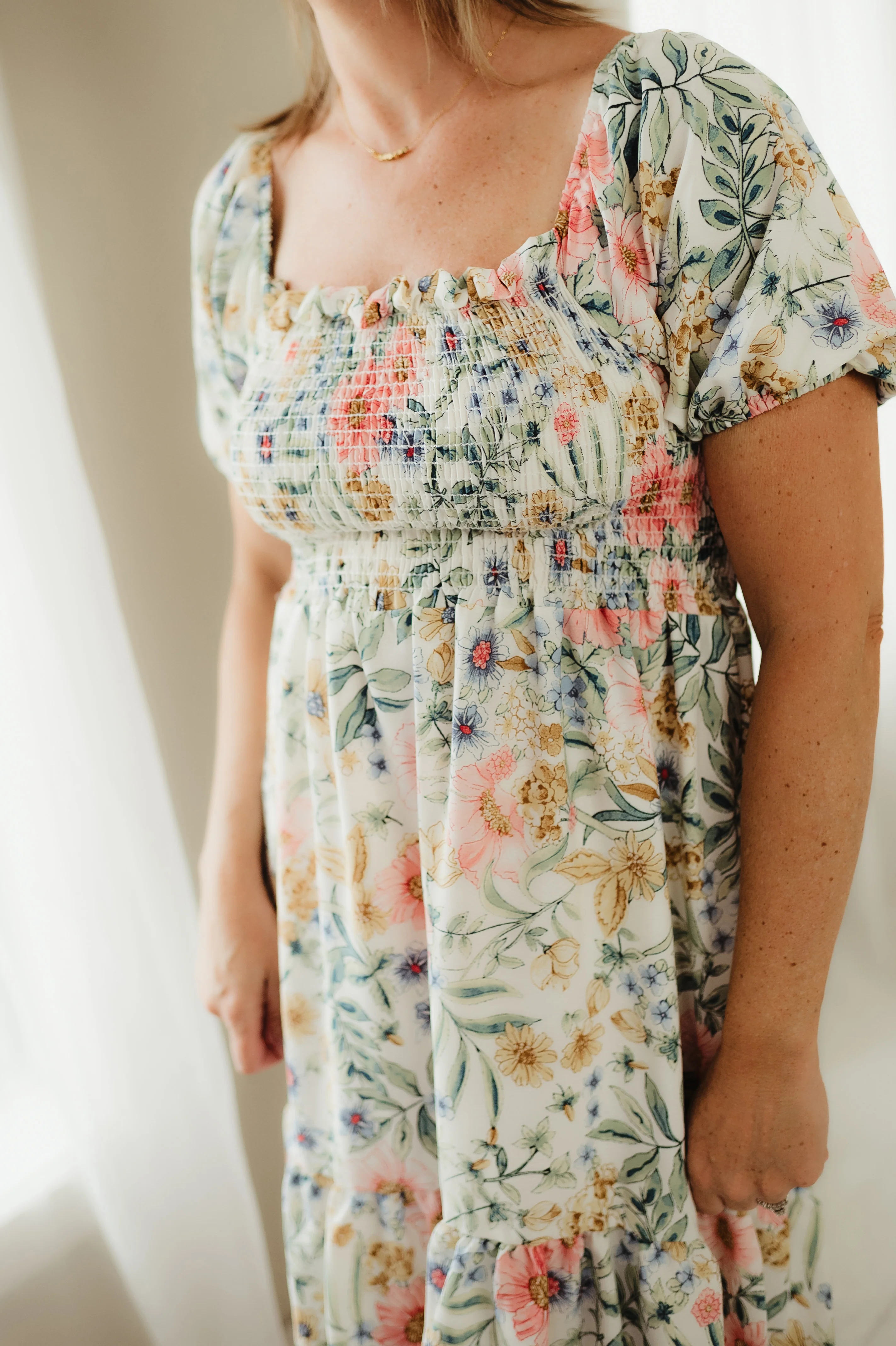Ivory Tea Time Party Dress - Image 4