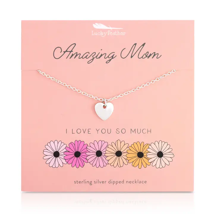 Mom Heart Necklace