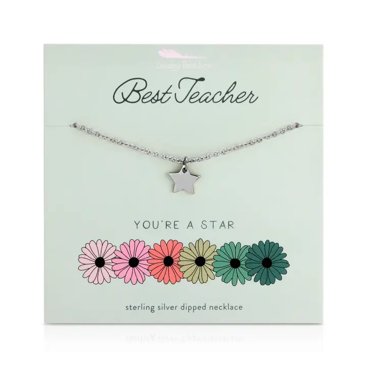 Teacher Star Necklace