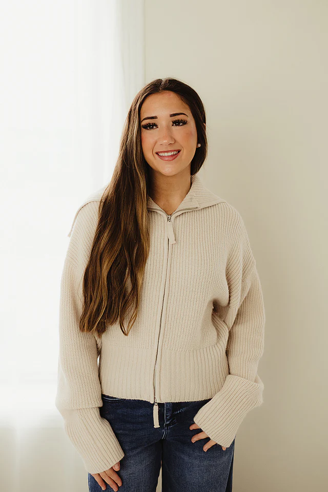 The Aspen Zip Sweater