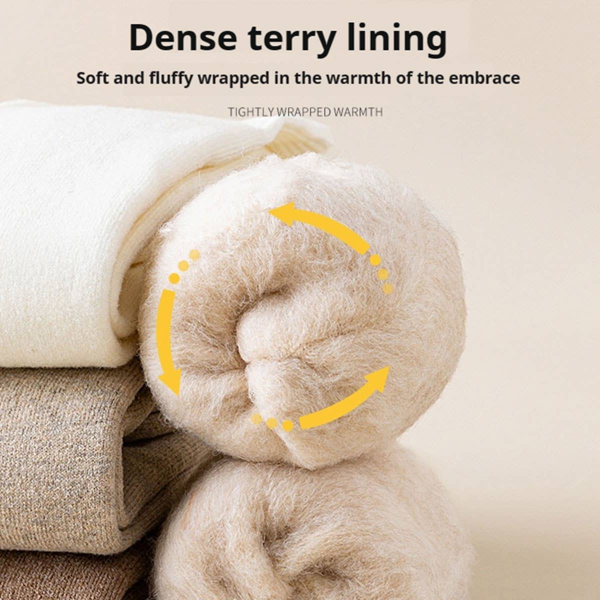 Thermal Fleece Crew Socks - Image 6