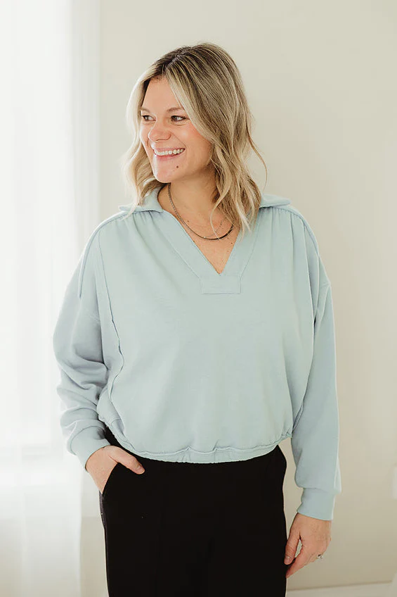Sea Angel Easy Collared Pullover