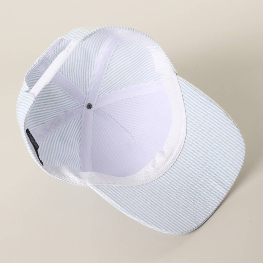 Blue "USA" Striped Hat - Image 7