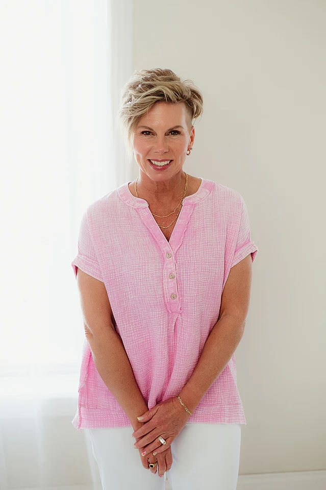 Candy Pink Wander Light Top