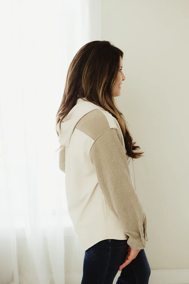 Washed French Terry Jacket - Image 3
