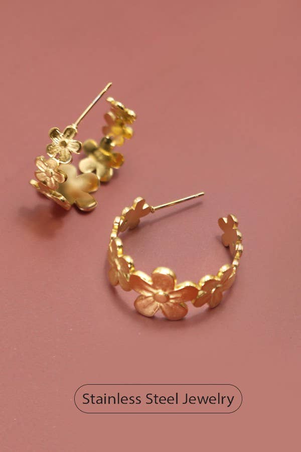 Floral Hoops