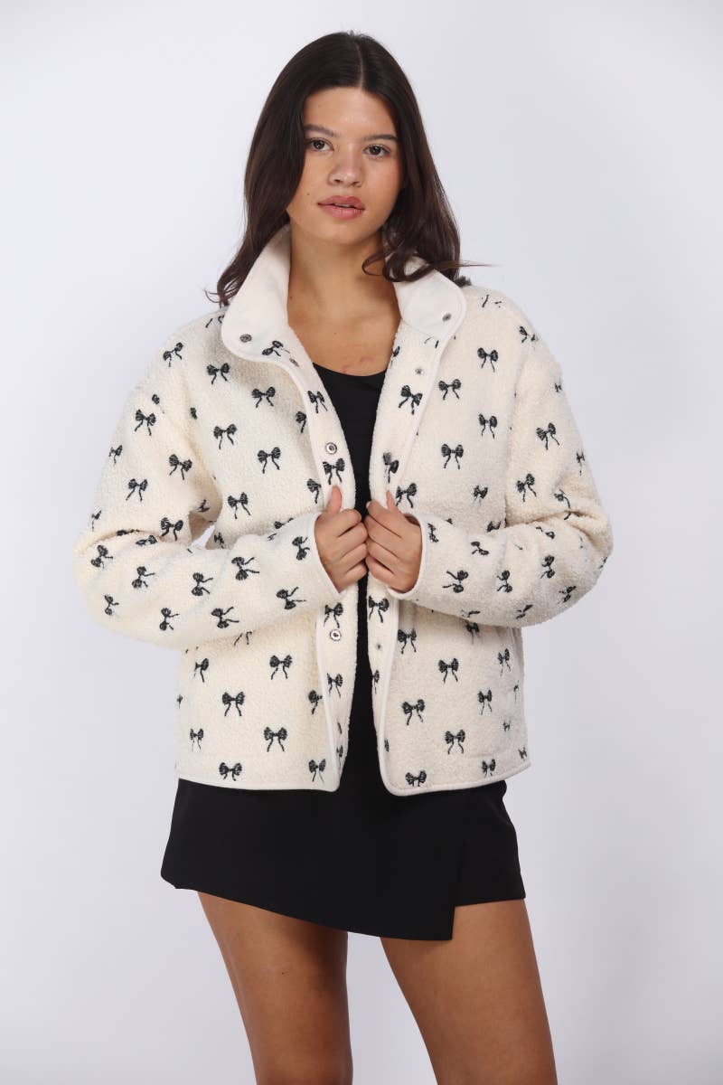 Bow Sherpa Jacket