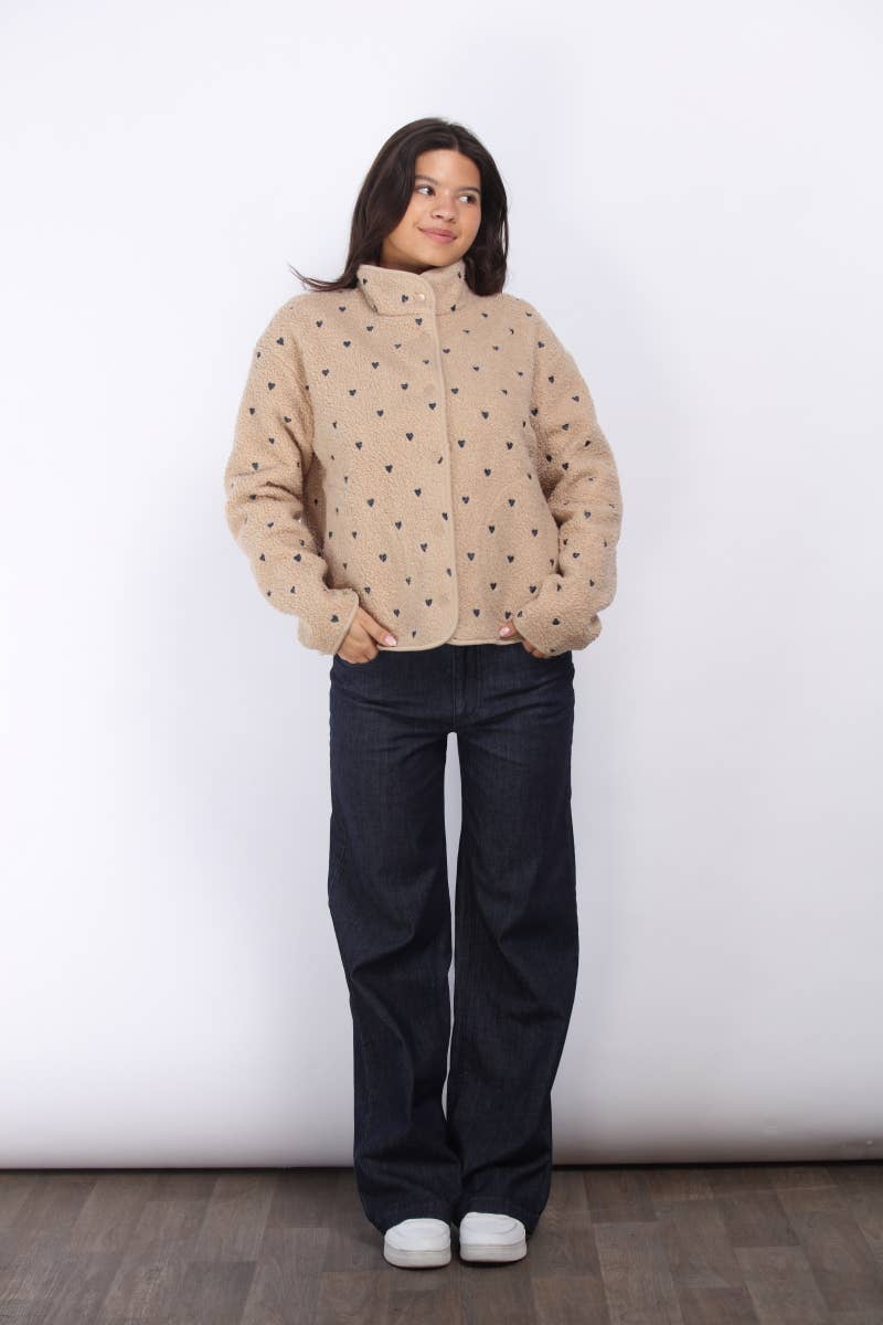 Heart Sherpa Jacket - Image 3