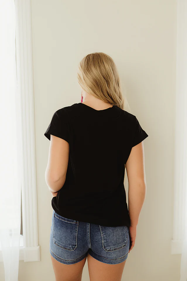 Black Folded Tee Sleeve - Image 3