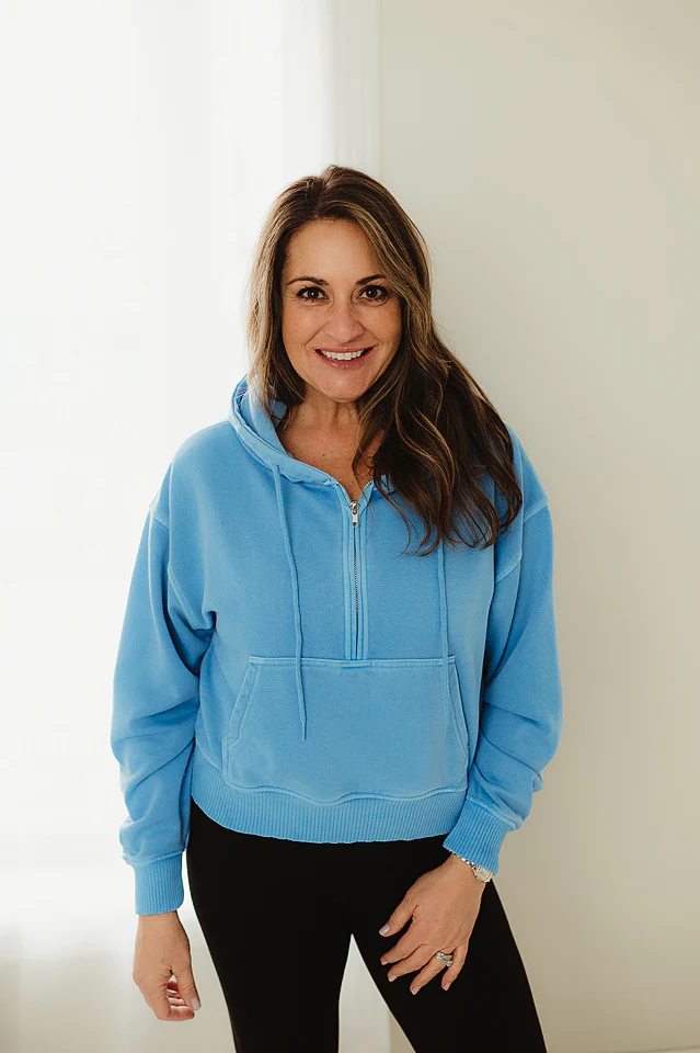 Deep Sky Cozy Fade Fleece Hoodie