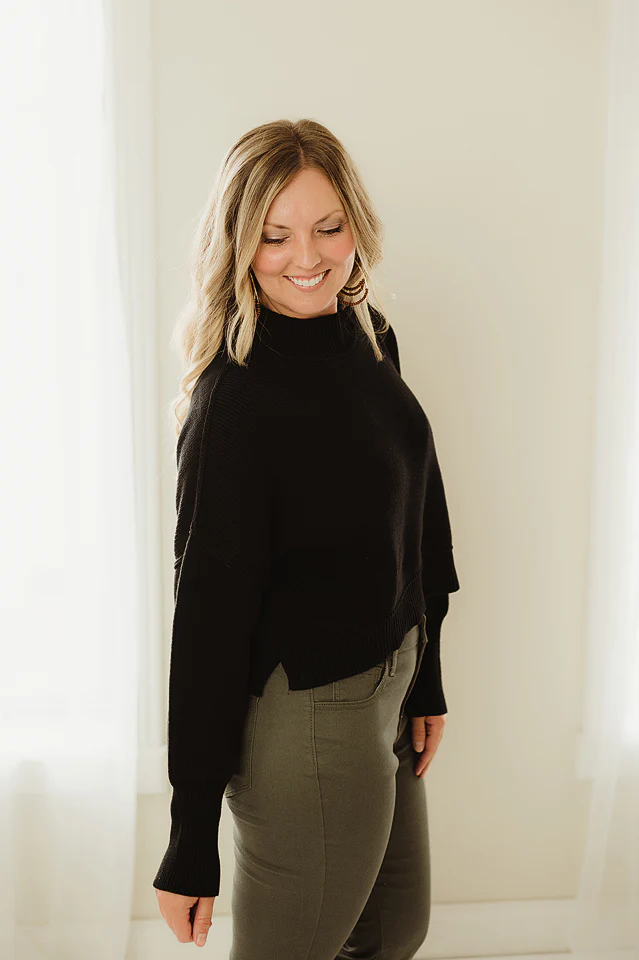 Oversized Cropped Sweater {more colors available} - Image 18