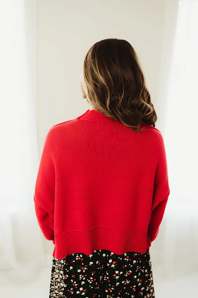 Oversized Cropped Sweater {more colors available} - Image 50