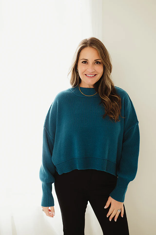 Oversized Cropped Sweater {more colors available} - Image 55